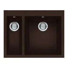 Мойка кухонная Elleci Quadra 150 M78, LMQ15078, espresso
