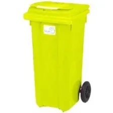 Контейнер для мусора Razak Plast 120л, желтый