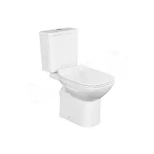 Напольный унитаз Roca Debba 734299700Y + 734199100Y + ZRU9308361 (белый)
