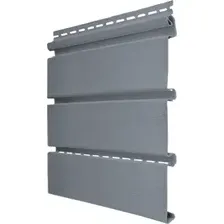 Софит для крыши Grand Line Estetic Classic со скрытой перфорацией 3.0 (серый графит)