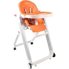 Высокий стульчик Nuovita Futuro Bianco (оранжевый)