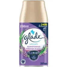 Освежитель воздуха Glade Automatic Безмятежная лаванда и алоэ 269 мл