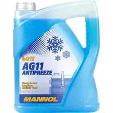 Антифриз Mannol Antifreeze AG11-40 5л (синий)
