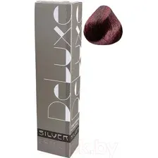 Крем-краска для волос Estel De Luxe Silver 5/56 (светлый шатен красно-фиолетовый)