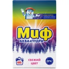 Стиральный порошок Миф 3в1 Cвежий цвет (Автомат, 400г)