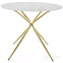 Кухонный стол Signal Azalia ceramic AZALIABZLFI90 (белый/золотой)