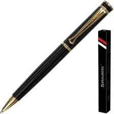 Ручка шариковая BRAUBERG Perfect black 141416