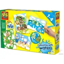 Набор для рисования SES Creative My First Мои первые раскраски водой Прячущиеся животные 14456