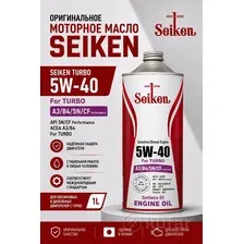 Моторное масло SEIKEN EURO A3/B4 SN/CF 5W40 1л