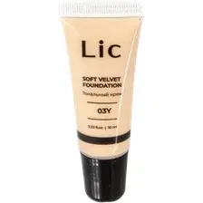 Тональный крем Lic Soft Velvet Мини-версия тон 03Y (10мл)