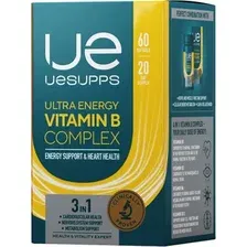 Витамины, минералы UESupps B-Complex Ultra Energy (60 капсул)