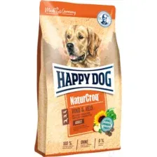 Сухой корм для собак Happy Dog NaturCroq Beef &amp; Rice 15 кг