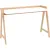 Стол Stool Group Pyramid 118x53 T-002-P (белый/светлое дерево)