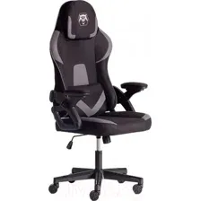Кресло геймерское Tetchair iBear (ткань черный/серый)