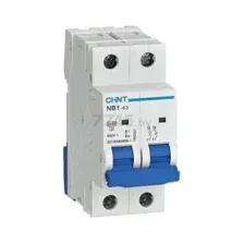 Автоматический выключатель CHINT NB1-63 2P 4A D 6кА (179678)