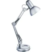 Настольная лампа Camelion KD-313 C03, 13641, серебро