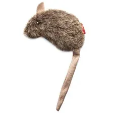 Gigwi Игрушка для кошек Мышка с кошачьей мятой 10см, серия REFILLABLE CATNIP