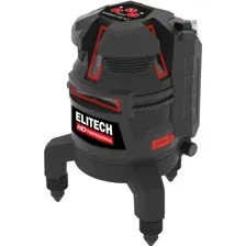 Лазерный нивелир ELITECH LN 5D, 204734, зеленый