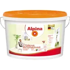 Краска Alpina Стойкая интерьерная База 1 (5л)