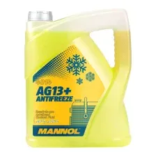 Антифриз Mannol AG13+ -40C Advanced / MN4014-5 (5л, желтый)