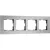 Рамка Werkel AluMax W0043506 (алюминий)