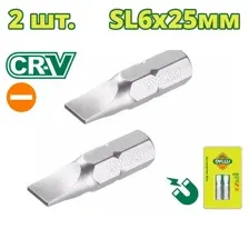 Бита SL6 25мм DYLLU DTSV1K24 (2 шт.)