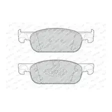 Тормозные колодки дисковые передняя ось FERODO FDB4907