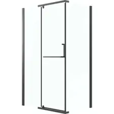 Душевой уголок Grossman Pragma 110x80x195 120.K33.03.1180.21.00 (черный матовый/стекло прозрачное)