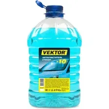 Жидкость стеклоомывающая VektoR -10 ПЭТ / 66015402 (4л)