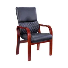 офисное кресло Everprof President Wood CF, черный