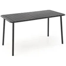 Кухонный стол Halmar Bosco 140/70/76 (черный)