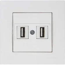 Розетка USB Mutlusan Rita 2220 456 0101