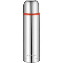 Термос StarWind 10-500 500мл (серебристый/красный)
