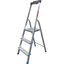 Лестница-стремянка LadderBel STR-AL-3T c органайзером