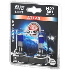 Галогенная лампа AVS Atlas H27/881 2шт