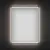 Wellsee Зеркало с фронтальной LED-подсветкой 7 Rays' Spectrum 172201160, 50 х 65 см (с сенсором и регулировкой яркости освещения)