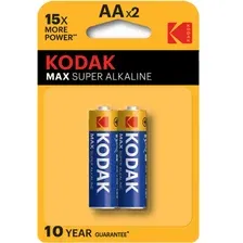 Батарейка C KODAK Max Super Alkaline алкалиновая 2 штуки