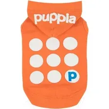 Футболка для животных Puppia Emmy с капюшоном / PARA-TS1509-OR-M (оранжевый)