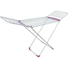 Сушилка для белья Perfecto Linea Gloria, 46-000214, бело-розовая, 18 м