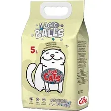 Наполнитель для туалета For Cats Magic Balls комкующийся натуральный / TUZ907 (5л)