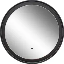 Континент Зеркало Planet Black Led D 60 (теплая подсветка, с бесконтактным сенсором)