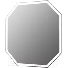 Пекам Зеркало Octagon 80x100 octagon-80x100sp (с подсветкой, двойной сенсор на прикосновение, подогревом)