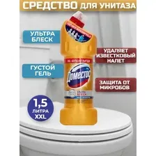Доместос Очиститель унитаза Ультра блеск 1500мл