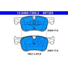 Тормозные колодки дисковые передняя ось ATE 13.0460-7305.2