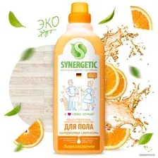 Средство для напольных покрытий Synergetic Цитрусовая свежесть 0.75 л