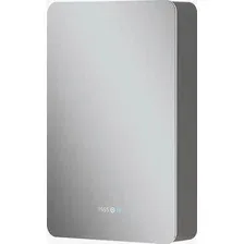 EQUIL Шкаф с зеркалом для ванной Desert 57х86 L с подсветкой (амарок)