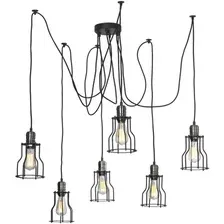 Подвесная люстра Lussole LOFT-12 LSP-9310