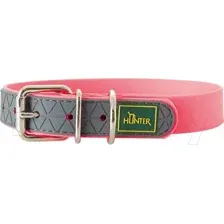 Ошейник HUNTER Collar Convenience / 63150 (55/M-L, неоновый розовый)