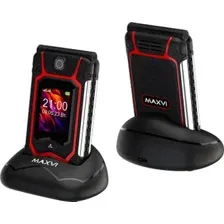 Мобильный телефон Maxvi E10ds (красный)