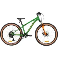 Велосипед Foxx Caiman 24 р.12 2026 24SHD.CAIMAN.12GN6 (зеленый, разобранный)